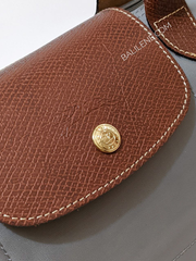 Longchamp Le Pliage Original Top Handle Bag Small Turtledove