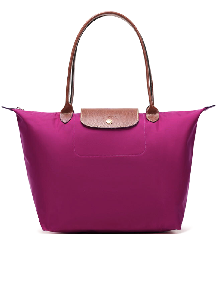 Longchamp Nylon Purple Longchamp Bag Nylon Tote Longchamp Medium