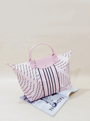 Longchamp Le Pliage Neo Medium Top Handle Bag Pastel Pink