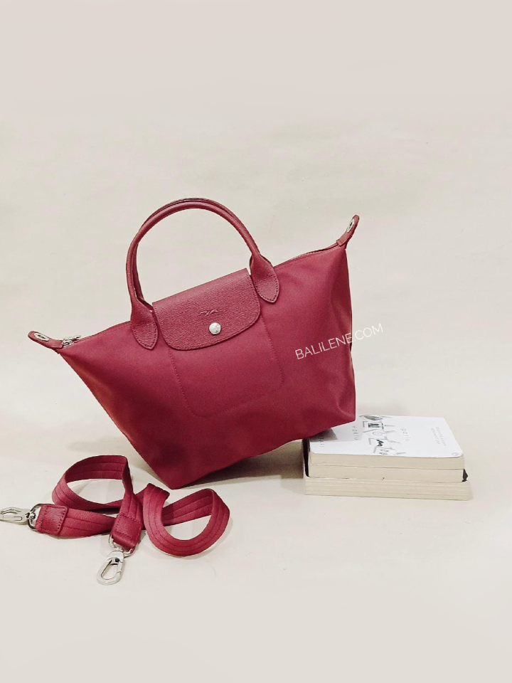Longchamp Le Pliage Neo Small Top Handle Bag Rouge