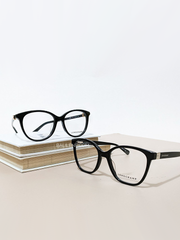 Longchamp Round Glasses Black