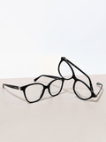 Longchamp Round Glasses Black