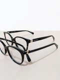 Longchamp Round Glasses Black