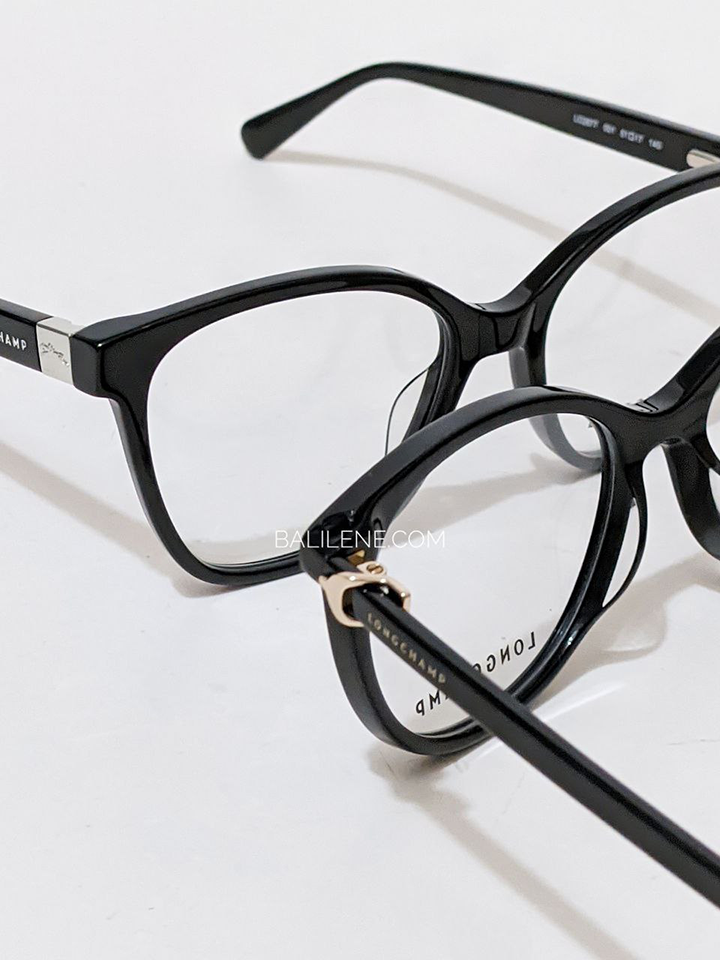 Longchamp Square Glasses Black