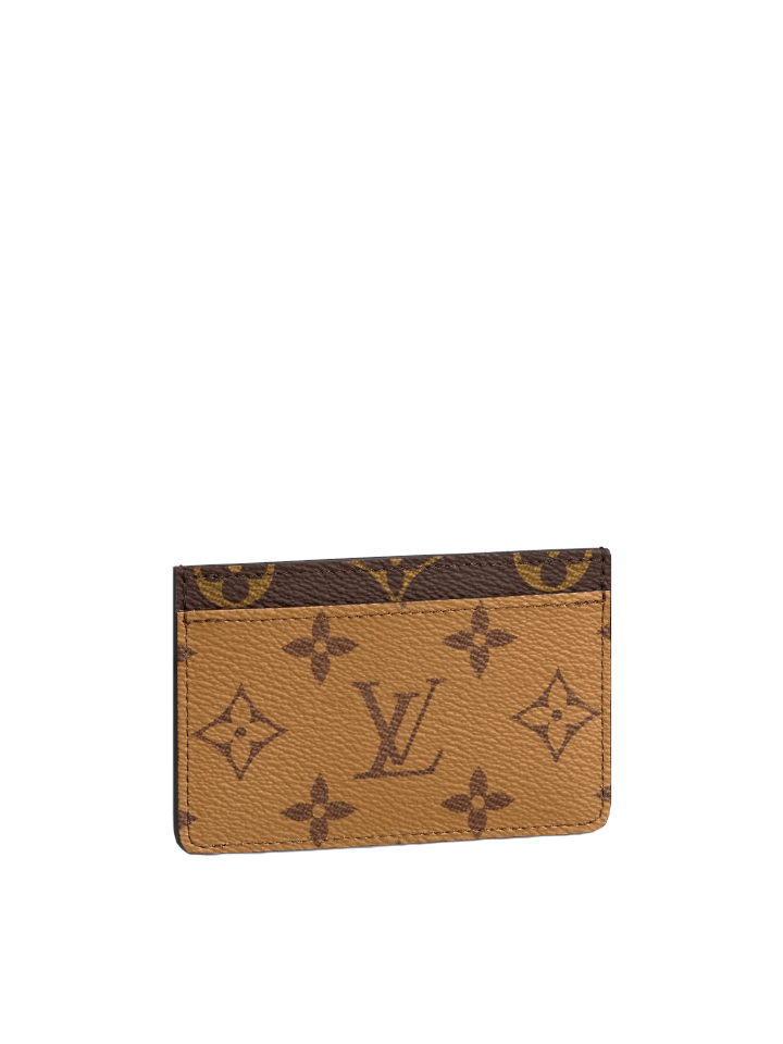Louis Vuitton M69161 Card Holder Monogran Reverse Canvas Brown