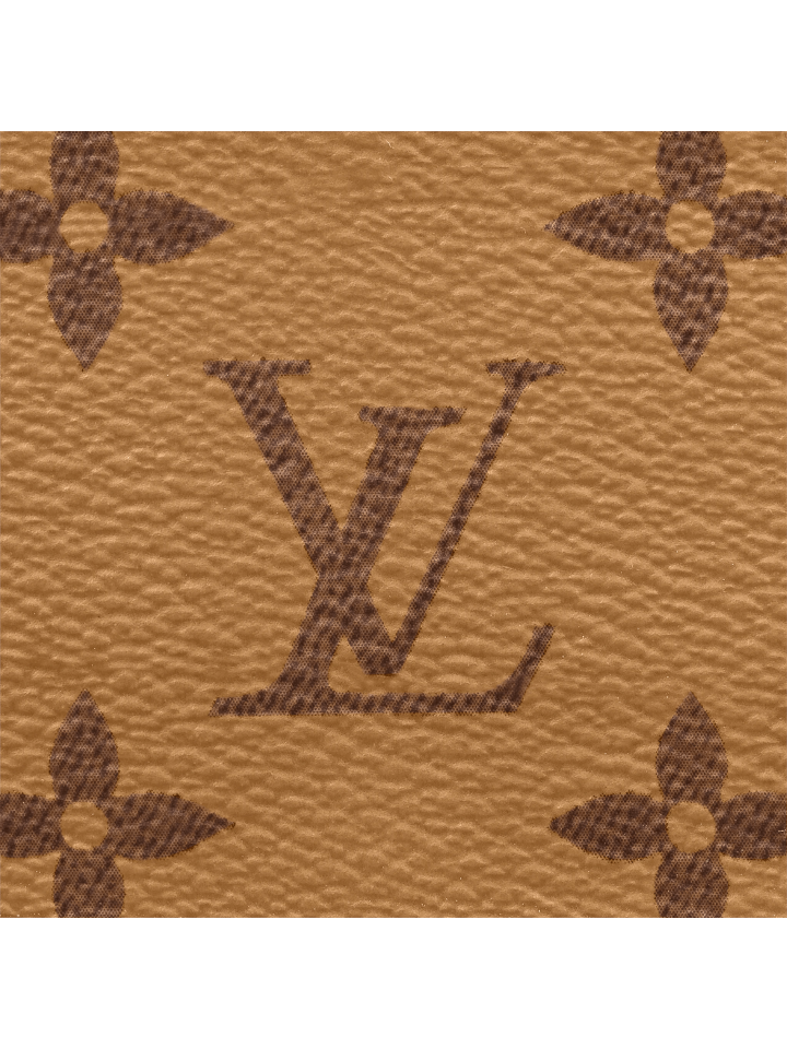 Louis Vuitton M69161 Card Holder Monogran Reverse Canvas Brown