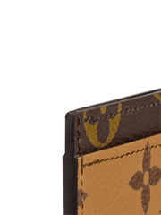 Louis Vuitton M69161 Card Holder Monogran Reverse Canvas Brown