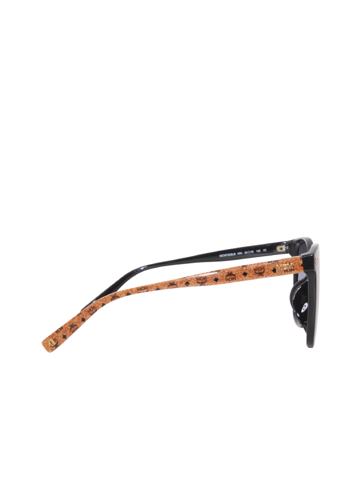 MCM-Square-Sunglasses-Black-Cognac-Balilene-samping1