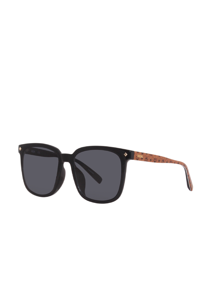 MCM-Square-Sunglasses-Black-Cognac-Balilene-samping