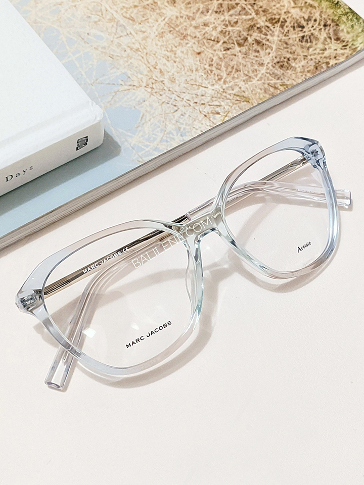 Marc jacobs 2024 clear frame glasses