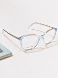 Marc Jacobs 485/N MVU Glasses Clear Azure Blue