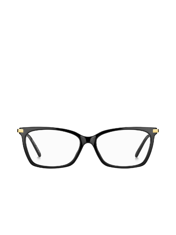 Marc-Jacobs-508-Rectangular-Eyeglasses-Black-Gold-Balilene-depan