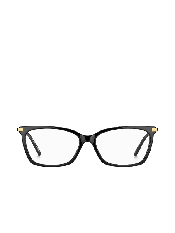 Marc-Jacobs-508-Rectangular-Eyeglasses-Black-Gold-Balilene-depan