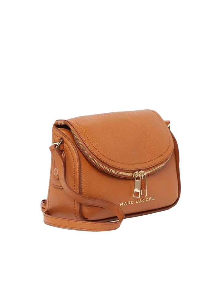 Marc Jacobs M0016932 The Groove Leather Mini Messenger Smoked Almond