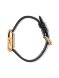 Marc-Jacobs-MJ0120179282-The-Round-Leather-Strap-Watch-Black-Balilene-samping