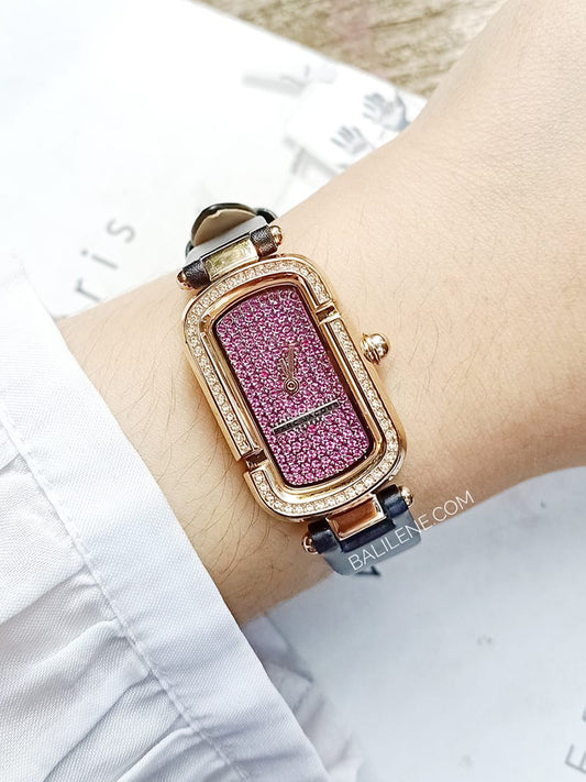 Marc Jacobs MJ1554 Gold Tone Crystallized Watch
