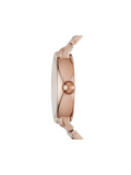 Marc Jacobs MJ3471 Riley Ladies White Dial Rose Gold Tone Watch