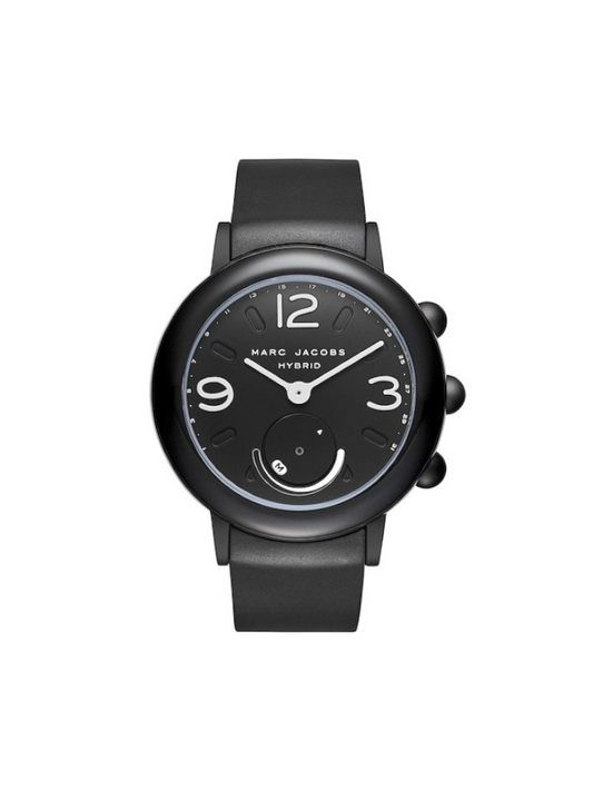 Marc-Jacobs-MJT1002-Riley-Hybrid-Smartwatch-Black-Balilene-depan