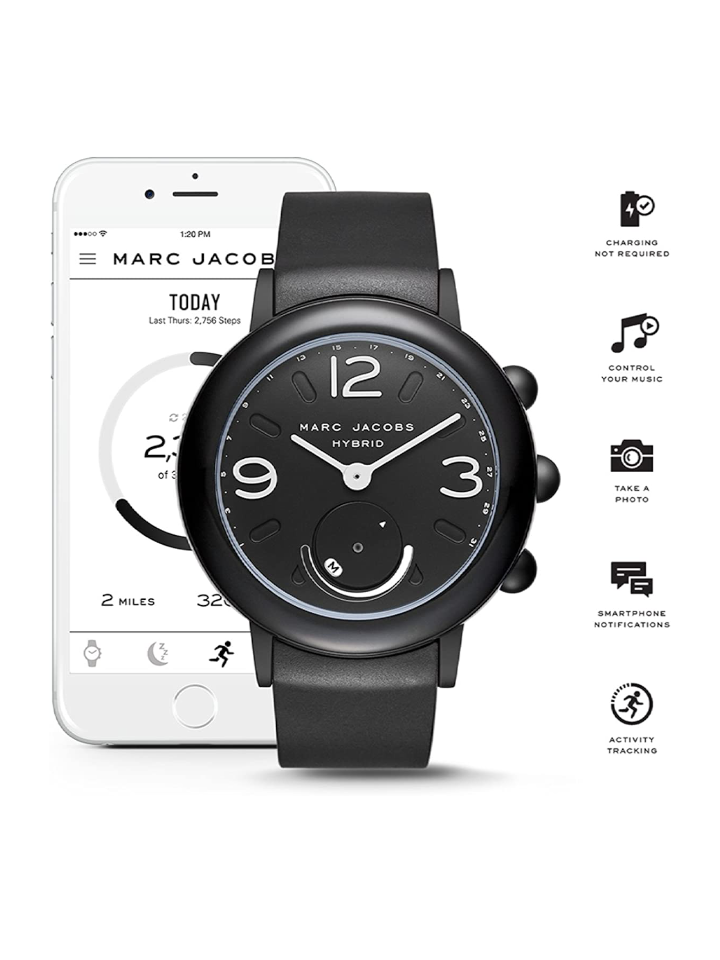 Marc Jacobs MJT1002 Riley Hybrid Smartwatch Black