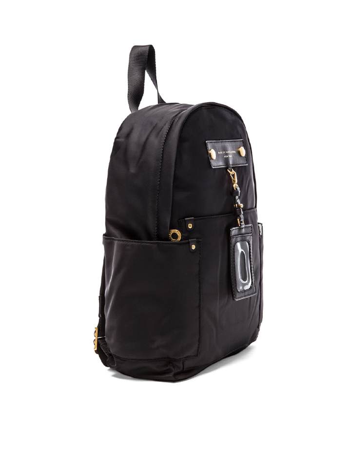 Marc Jacobs Preppy Nylon Backpack Bag Black