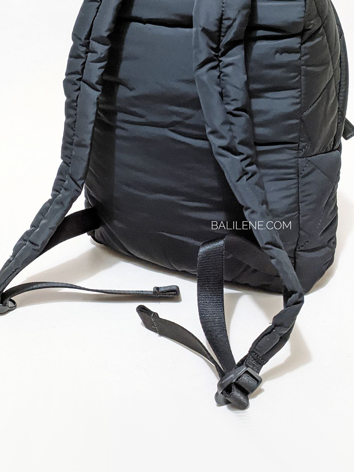 Marc Jacobs Quilted Nylon Backpack Bag Black