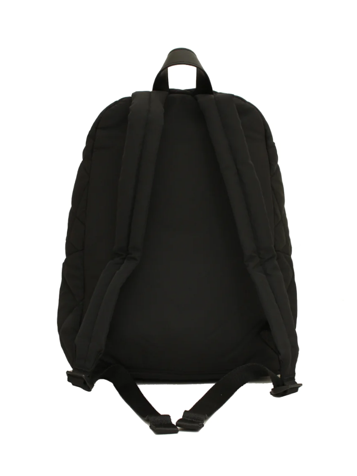 Marc Jacobs Quilted Nylon Backpack Bag Black
