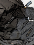 Marc Jacobs Quilted Nylon Backpack Bag Black