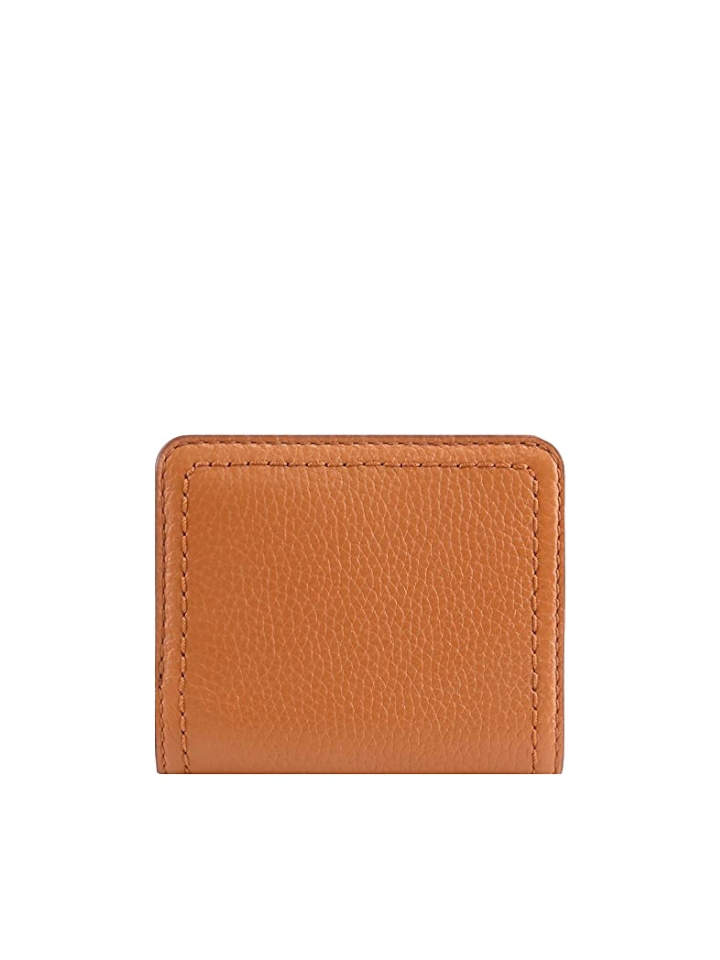 Marc Jacobs The Groove Mini Compact Wallet Smoke Almond