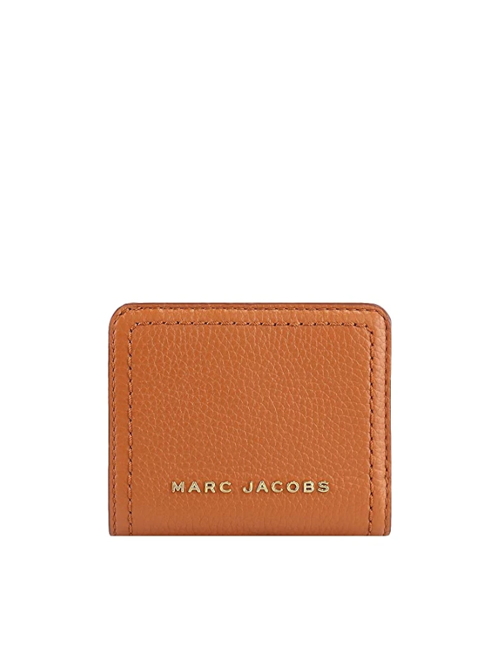 Marc Jacobs The Groove Mini Compact Wallet Smoke Almond