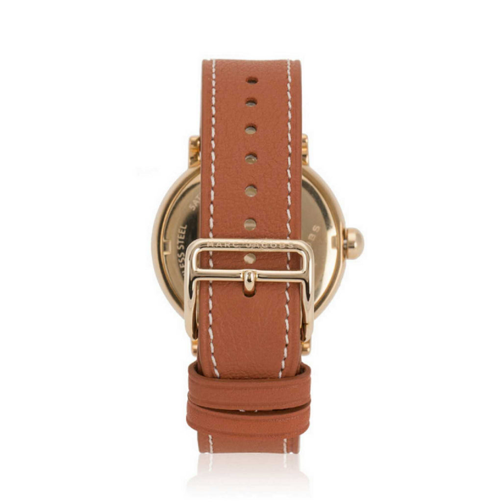 Marc Jacobs MJ1574 Riley Tan Leather Watch