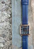 Marc Jacobs Mj1523 Vic Black Dial Navy Leather Ladies Watch
