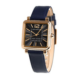 Marc Jacobs Mj1523 Vic Black Dial Navy Leather Ladies Watch