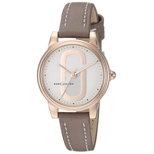 Marc Jacobs Mj1581 Womens Corie Rosegold Case Leather Watch