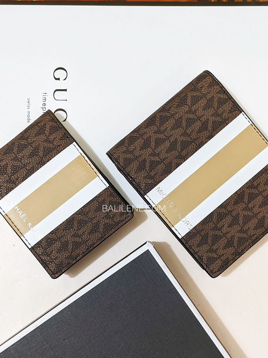 Michael Kors 3 IN 1 Wallet Box Set Khaki