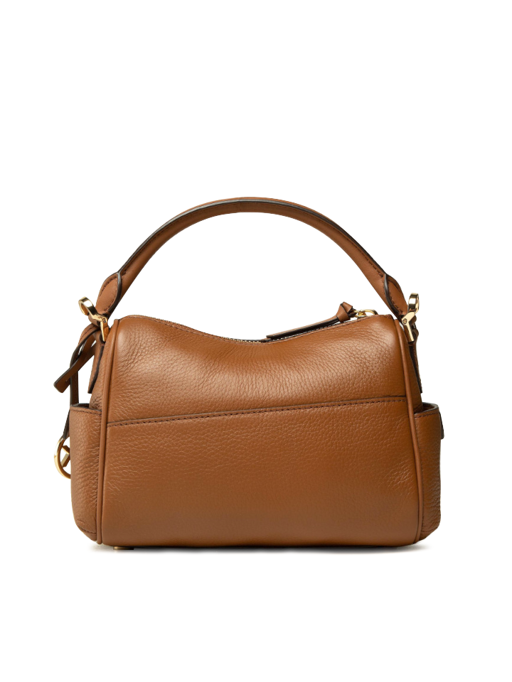 Michael Kors 30F1G9LS1L Lorimer Small Pebbled Leather Satchel Luggage