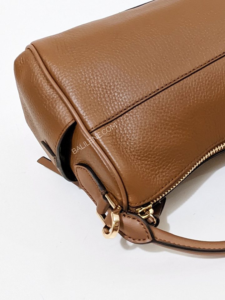 Michael Kors 30F1G9LS1L Lorimer Small Pebbled Leather Satchel Luggage