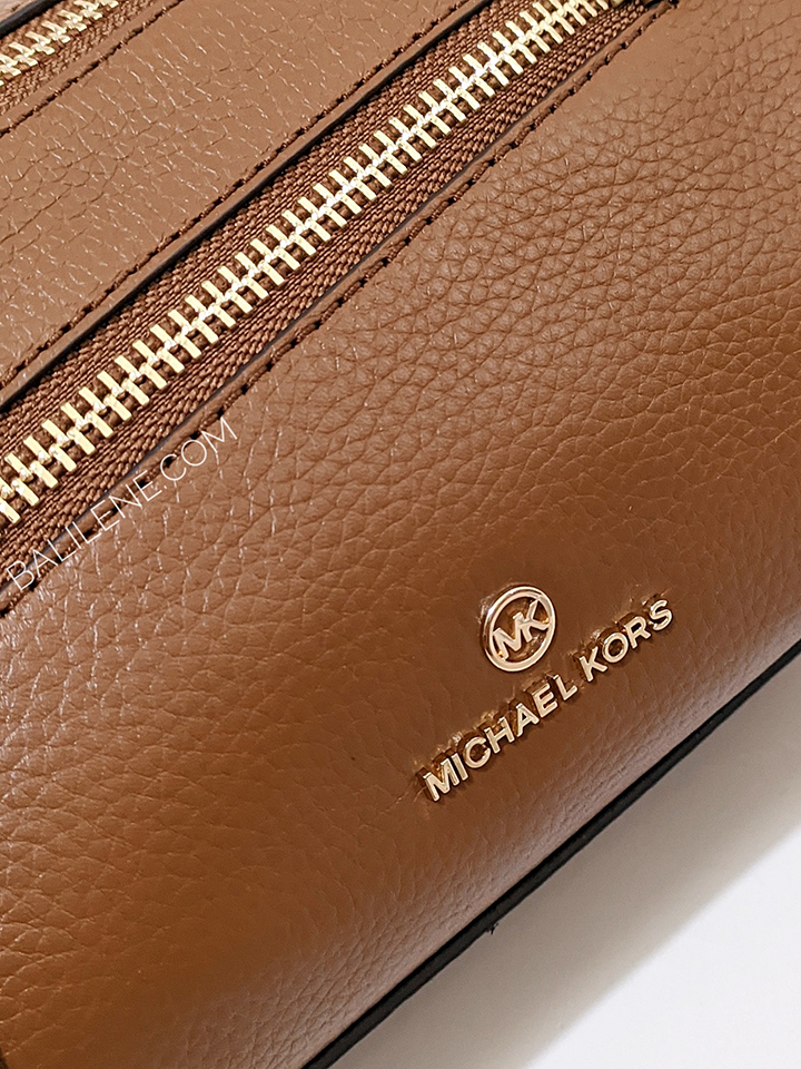 Michael Kors 30F1G9LS1L Lorimer Small Pebbled Leather Satchel Luggage