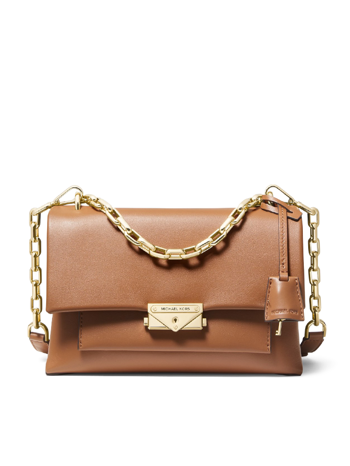Michael Kors 30S9G0EL2L Cece Medium Leather Shoulder Bag Acorn