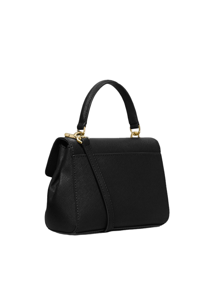 Michael Kors Ava Extra-Small Saffiano Leather Crossbody Bag Black