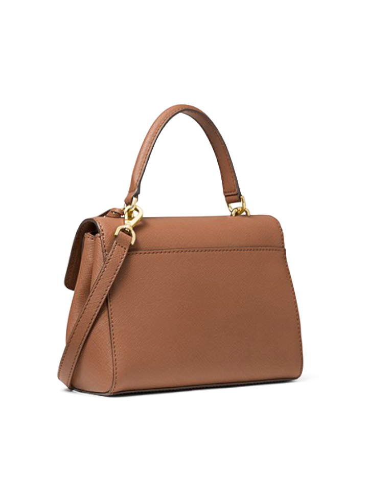 Michael Kors Ava Extra-Small Saffiano Leather Crossbody Bag Luggage