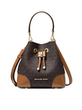 Michael-Kors-32S0GZ5C0B-Mercer-Gallery-Extra-Small-Color-Block-Logo-Crossbody-Bag-Brown-Acorn-Balilene-depan