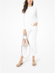 Michael-Kors-32S0GZ5C0V-Mercer-Gallery-Extra-Small-Color-Block-Logo-Crossbody-Bag-Ballet-Multi-Balilene-onmodel