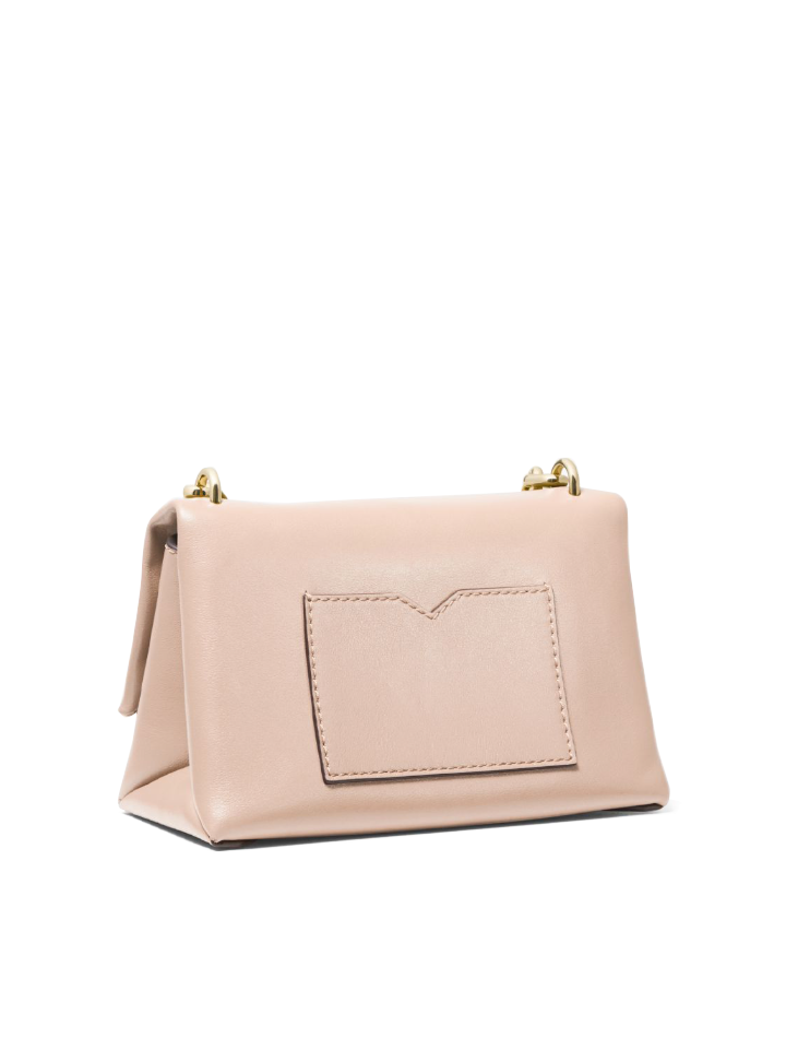 Michael Kors 32S9G0EC0L Cece Extra-Small Leather Crossbody Bag Soft Pink