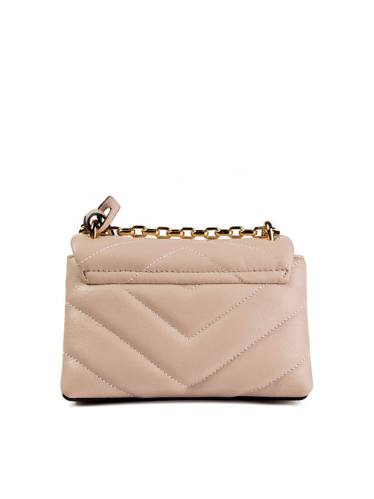 Michael Kors 32T9G0EC1L Cece Xsmall Quilted Chain Crossbody Soft Pink