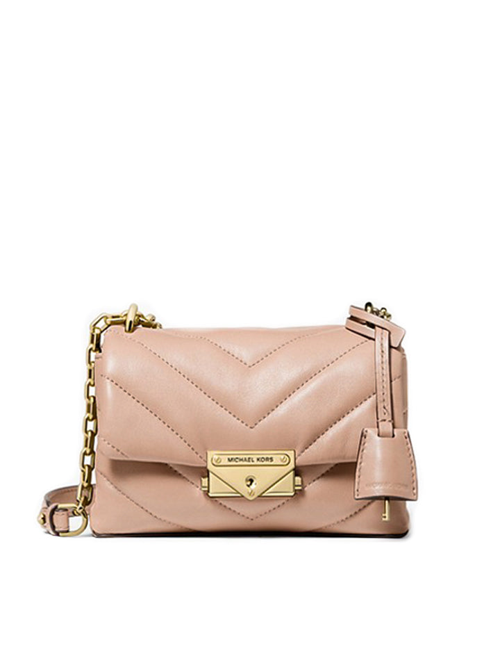 Michael Kors 32T9G0EC1L Cece Xsmall Quilted Chain Crossbody Soft Pink