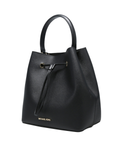 Michael Kors 35F0GU2M7T Suri Large Bucket Massanger Leather Black
