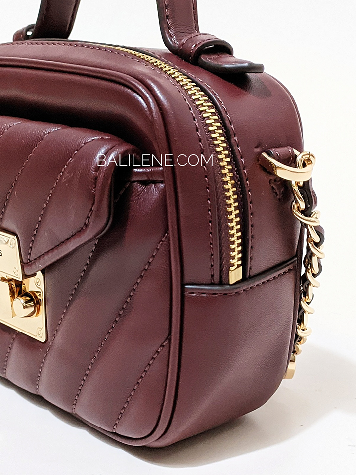 Michael kors crossbody sales burgundy