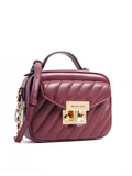 Michael Kors 35F1GX0C5U Rose Small Top Handle Crossbody Merlot