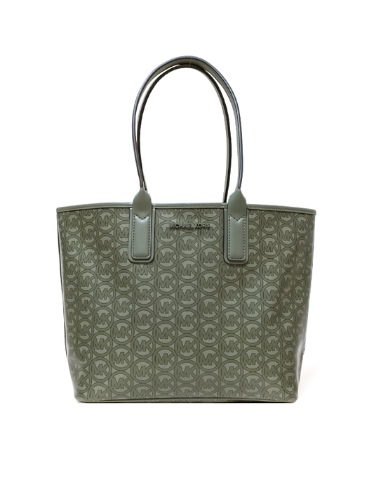 Michael-Kors-35H1T2JT2C-Jodie-Signature-Medium-Tote-Army-Green-Balilene-depan