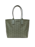Michael-Kors-35H1T2JT2C-Jodie-Signature-Medium-Tote-Army-Green-Balilene-depan